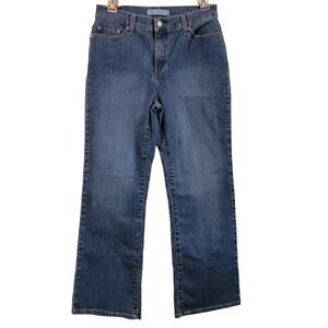 Levi’s Blue Med Wash Perfectly Slimming Boot Cut 512 Jeans Women’s Size 10 Short